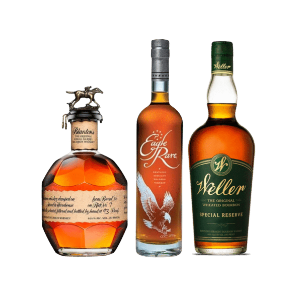 Blanton’s Original Single Barrel, Eagle Rare Bourbon 10 Year & Weller Special Reserve Whiskey Bundle