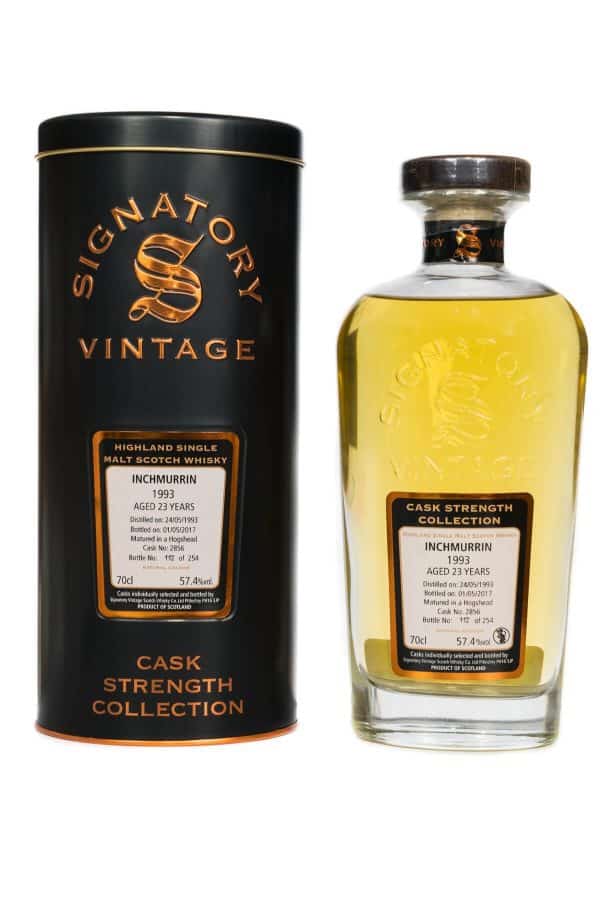 Inchmurrin 1993 Aged 23 Years (cask 2856) Single Malt Scotch Whisky – Signatory Vintage (700ml)