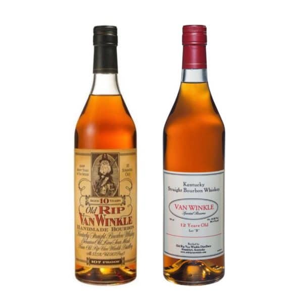 Old Rip Van Winkle 10 Year & Pappy Van Winkle 12 Year Bourbon Bundle