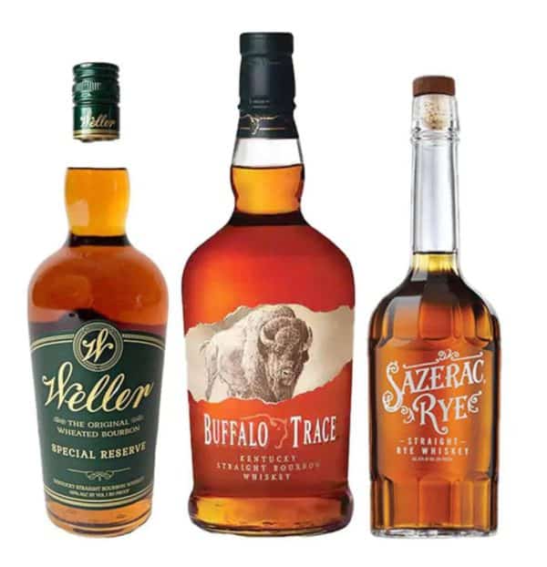 Weller Special Reserve , Buffalo Trace, Sazerac Rye Bundle